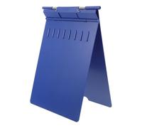NUOBESTY Cartella Portablocco da Infermiere in Plastica Blu per Ospedali | Base Flessibile, Bordi Lisci, Ampia Capienza, Organizzazione Facile, per Scuola Infermieristica e Studenti