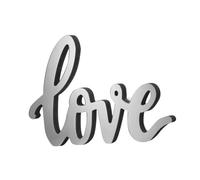 NUOBESTY Cartello d Amore per Matrimonio Decorazione Lettere Vintage Centrotavola d Amore da Scrivania Realizzato in Legno e Materiali Acrilici per Decorazioni Romantiche da Tavolo