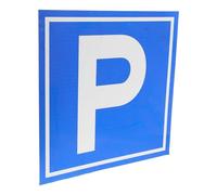 NUOBESTY Cartello Segnale Parcheggio Simbolo P Resistente All'usura e Facilmente Visibile in Lega di Alluminio Blu per Parcheggi e Aree Segnaletica Chiara