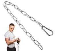 NUOBESTY Catena di Estensione per Cavi a Palestra in Ferro, Accessorio per Allenamento Addominali e Tricipiti in Ambienti Home Gym