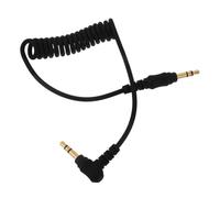 NUOBESTY Cavo Audio Jack Maschio Maschio in Alluminio Satinato Estensione Stereo Flessibile e Antigroviglio per Cuffie Smartphone e Fotocamere DSLR Portatile e Durevole per Uso Quotidiano