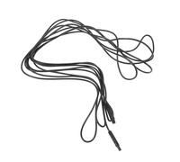 NUOBESTY Cavo Prolunga Auto 4 Pin Nero 2,5 M con Interfaccia Av in Pvc per Dashcam Anteriori e Posteriori, Estensione per Telecamera di Backup Automobilistica