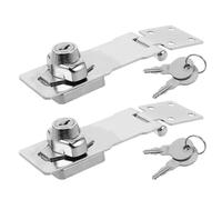 NUOBESTY Chiusura a Cerniera Ad Angolo Retto Serratura Del Cassetto Serratura Di Sicurezza Delle Porte Blocchi Per Armadietti Silver