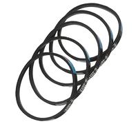 NUOBESTY Cinghia di Ricambio per Lavatrice in Gomma Elastica 51,5 Cm, Accessori per Lavatrici, Set da 5 Pezzi, Sostituzione Cinghia Trasmissione per Lavatrici Semi e Totalmente Automatiche