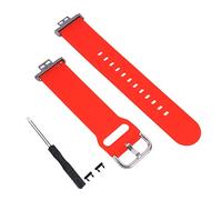 NUOBESTY Cinturino Orologio Fascia Da Polso Accessori Per Uomo Cinturini Da Polso Braccialetto Intelligente Gel Di Silice Rosso