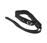NUOBESTY Cinturino Regolabile in Pelle Nera per Tuba e Trombone Design Creativo e Pratico, Accessorio per Musicisti che Cercano Comfort e Funzionalità