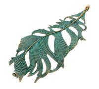 NUOBESTY Ciondolo Plume Leaf per Creazioni Fai Da Te Accessorio per Collane Bracciali e Design Foglia Plume per Stile Personale e Creativo