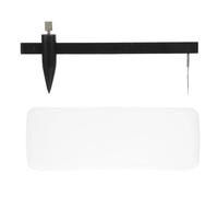 NUOBESTY Compasso per Ceramica in Plastica Calibro di Misurazione Strumento per Modellare e Scolpire Argilla Forniture Artigianali Impugnatura Antiscivolo per Sculture Precise