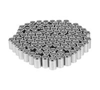 NUOBESTY Confezione Da 100 Ghiere Di Compressione In Acciaio Inox Per Tubi Ad Alta Pressione, Raccordi Idraulici Per Tubi D'aria E Utensili Di Compressione'