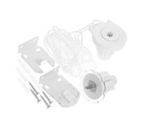 NUOBESTY Connessione per Tende con Catena Palline Controllo Stile Australiano Kit Accessori per Riparazione Tende Supporto con Gomma per Installazione
