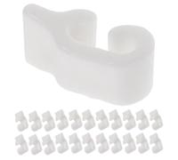 NUOBESTY Connettori Cubici in Plastica di Colore Chiaro 48 Pezzi per Recinzioni e Gabbie Modulari per Piccoli Animali, Accessori per Armadi Fai da Te e Box Animali Domestici