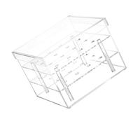 NUOBESTY Contenitore per Fiori Vaso per Fiori da Uomo Forma Quadrata Scatola per Fiori Eterni Custodia per Fiori Conservati
