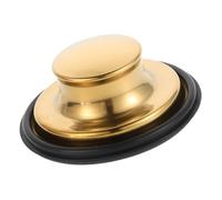 NUOBESTY Coperchio Guarnizione Lavello Tappo Per Vasca in Gomma Tappi Per Vasca Da Bagno Tappo Per Lavandino Con Piletta Coperchio Scarico Lavello Cucina Tappi Lavabo Gel Di Silice Golden