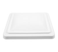 NUOBESTY Copertura di Ricambio per Bocchetta di Ventilazione Camper 14 Pollici in Plastica Resistente Bianca Accessorio Leggero per Tetto Roulotte e Motorhome Facile Installazione Sfiato