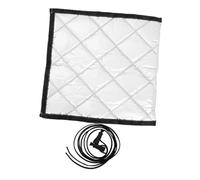 NUOBESTY Copertura Fonoassorbente Acustica Studio Isolante per Finestre con Blocco Luce e Suono Antirumore per Soggiorno e Camera da Letto