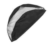 NUOBESTY Copertura Per Tavolo Da Fuoco Rotonda 100cm Oxford Resistente Alle Intemperie, Copertura Per Barbecue Da Esterno Cordino Antivento, Accessorio Pratico e Pieghevole Per Braciere Da Giardino