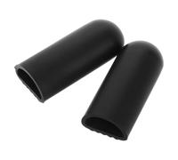 NUOBESTY Copertura Protettiva in Silicone per Cavalletto Elettrico, Resistente all'Usura, 2 Pezzi Nero per Scooter Elettrico