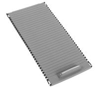NUOBESTY Copertura Scorrevole Design Estetico e Pratico in Abs e PC per Porta Bicchieri Auto per Console e Supporto Telefonico