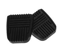 NUOBESTY Copri Controlli Freno e Frizione in Gomma Antiscivolo Protezione Pastiglie Auto in Gomma Resistente Set 2 Pezzi per Guida Sicura e Sostituzione Controlli Usurati