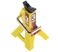NUOBESTY Cric Simulato per Auto Rc 1:10 in Ferro capacità di Carico 3 TON, Design Realistico e Uso Versatile per Riparazioni Auto a Casa