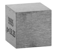 NUOBESTY Cubo di Metallo 10Mm in Elemento Chimico per Esperimenti Scientifici Educativi Elemento Chimico Inciso per Collezione e Studio Interattivo della Tavola Periodica