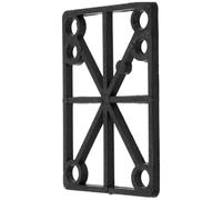 NUOBESTY Cuscinetti Ammortizzanti per Skateboard Skateboard Riser Pad in Plastica Nero Rialzo e Resistenza all'Usura e Attrezzatura Sportiva