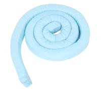 NUOBESTY Cuscino Riempitivo a Cuneo per Letto King Size, Fermamaterasso per Fessure Della Testiera, Impedisce Che Oggetti Cadano tra Il Letto E Il Muro, Rivestimento in Tessuto Blu