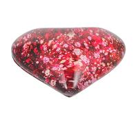 NUOBESTY Decorativo Cuore in Vetro e Ornamento da Tavolo Romantico per la Festa degli Innamorati Simbolo d Affetto Profondo Regalo Speciale per Donna Atmosfera Festiva e Sentimenti