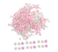 NUOBESTY Decorazioni per Unghie Facili da Usare in Resina 10 Pezzi a Forma di Stella a Cinque Punte Accessori Nail Art Creativi per Borse e Ornamenti