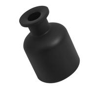 NUOBESTY Diffusore in Vetro 150Ml Opaco Nero per Aromaterapia Flacone Diffusore di Oli Essenziali Ricaricabile Imboccatura Ridotta Contenitore Profumo per Spazi Casa e Relax