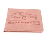 NUOBESTY Documenti Per Auto Patente e Carte Organizer Protettivo Per Assicurazione Auto Design Elegante e Capacità Ampia Accessorio Per e Donne