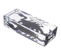 NUOBESTY Esemplare Scorpione Fermacarte in Resina Acrilica Trasparente per Ufficio e Collezione Didattica Dimensioni Dettagliate