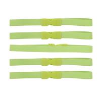 NUOBESTY Fasce Elastiche Regolabili per Bidoni della Spazzatura Set da 5 Pezzi Fascia di Fissaggio Riutilizzabile per Sacchi Compatibile Cestini da 68-78 CM Accessori per Mantenere