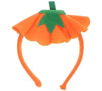 NUOBESTY Fascia Per A Forma Di Zucca Di Halloween - Grazioso Accessorio Per Costume A Forma Di Fascia Arancione A Forma Di Zucca Per Feste In Maschera Cosplay E Festival Autunnali