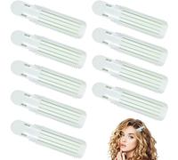 NUOBESTY Fermagli per Chioma e Clip di Radice 10 Pezzi Bigodini per Volume Chioma Corti senza Tracce per Acconciature Moda Quotidiane