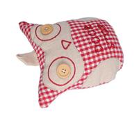 NUOBESTY Fermaporta a Forma di Gufo Morbido Decorativo Fermaporta da Pavimento Stabile e Leggero per Camera Accessorio Pratico e Simpatico per la Casa e L’Ufficio