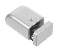 NUOBESTY Fermaporta Regolabile per Porte Scorrevoli in Vetro Guida da Pavimento Stabile per Bagno Accessorio per Docce con Supporto Anti-oscillazione e Montaggio Facile