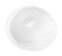 NUOBESTY Filo per Decespugliatore in Nylon Bianco, 1 Rotolo, Filo Tagliaerba per e Prato, Accessorio per Rifinire i Bordi del Prato Campi