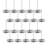 NUOBESTY Filtri a Molla per Teiera in Acciaio Inox 20 Pezzi, Colini da Tè Beccuccio, Infusori Pratici per Casa e Cucina, Adatti per Preparare Tè Sfuso senza Residui