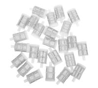 NUOBESTY Filtro per Pompa dell’Acqua 7 MM 25 Pezzi per Acquario e Giardinaggio Filtro Interno Microporoso per Tubo Flessibile Compatibile Spruzzatori per Coperture e Sistemi di