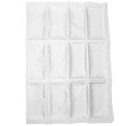 NUOBESTY Foglio Ghiaccio Gel Riutilizzabile per Borsa Termica, Flessibile | PE Trasparente, Distribuzione Uniforme del Freddo, per Pranzo Scuola e Avventure All'aperto