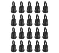 NUOBESTY Ganci da Soffitto Avvitabili M10 in Metallo Ghisa Set da 20 Pezzi per Lampade a Sospensione, Kit Hardware per Apparecchi di Illuminazione, Accessori Professionali per