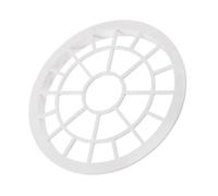 NUOBESTY Griglia Floreale in Plastica Bianca per Vasi, 13,6cm Rotonda | Strumento per Composizioni Floreali, Installazione Rapida e Riposizionabile, per Fiori Recisi e Centrotavola