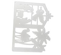NUOBESTY Halloween Die Christmas Embossing Die Fustellatura Cornice Fustellatura Fustellatura per La Creazione di Biglietti Fustellatura Natività Fustellatura Timbri E Fustelle per La