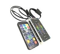 NUOBESTY Hub Argb Multiporta Per Computer Adattatore Hub Per Striscia Luminosa Pin Di Raffreddamento Pin Connessione Scheda Madre