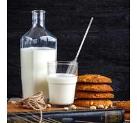 NUOBESTY Idrometro per Latte 2 Pezzi in Vetro e Ferro Robusto per Misurazione Precisa del Lattato e Peso Specifico Strumento per Uso Interno e Controllo Qualità Caseario