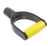 NUOBESTY Impugnatura per Pala da Giardino Manici di Pala Vanga Manico di Pala per Il Giardinaggio Accessorio per lavori in Giardino Manico della Pala a Mano plastica Yellow