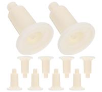 NUOBESTY Kit 10 Pezzi Accessori per Gambe di Bilancia Elettronica, Piastra di Supporto per Vassoio di Pesatura, Parti di Ricambio Stabili e Durevoli per Uso Industriale e Commerciale