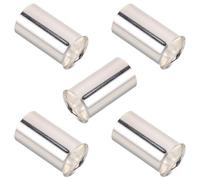 NUOBESTY Kit 5 Pezzi Terminali a Crimpare in Rame 2Ga per Cavi Elettrici da 84 MM Guaina Protettiva per Connessioni Audio Auto e Cablaggio Stabile