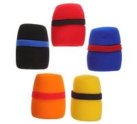NUOBESTY Kit Di Copertura Per Microfono 5 Pezzi Spugna Per Microfono Filtri Antivento Accessorio Per Microfono A Condensatore Per Luso in Sala Conferenze